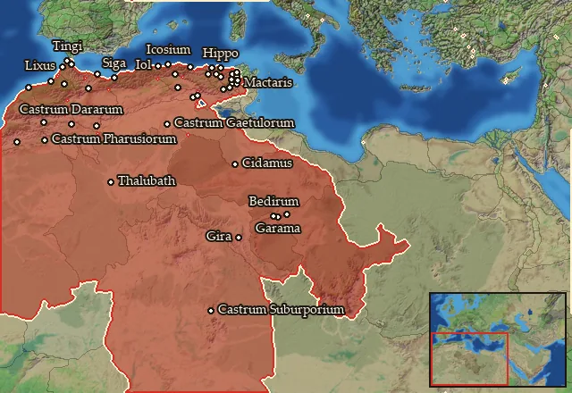 Where Mercenary Numidian Javelinmen can be hired