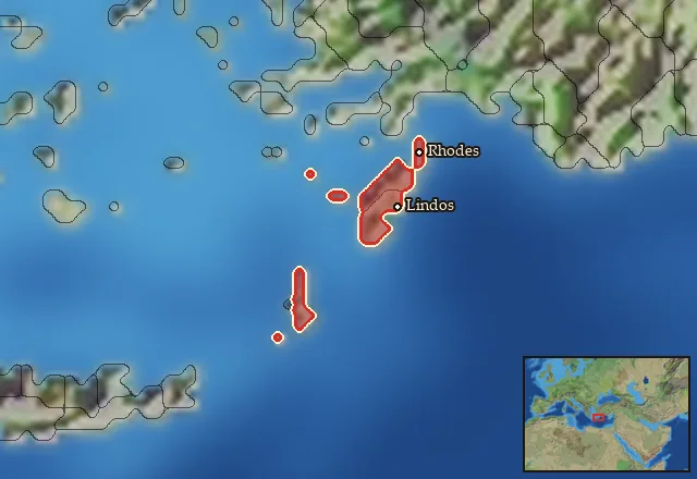 Where Rhodian Hoplites can be recruited