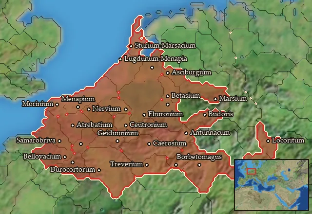 Where Belgic Infantry can be recruited