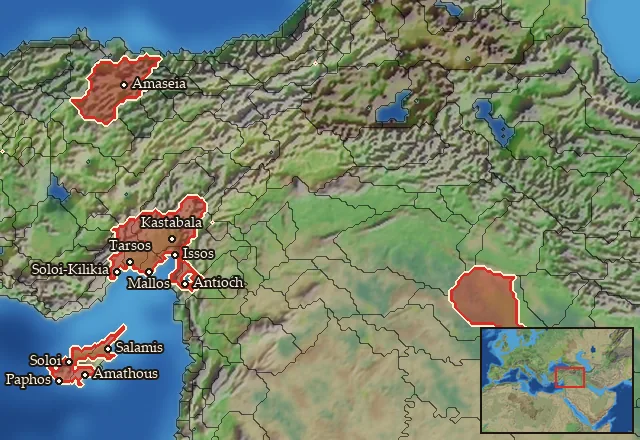Where Mercenary Cilician Pirates can be hired