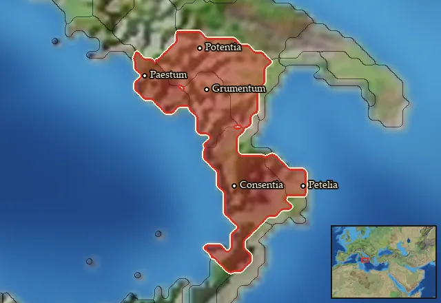 Where Oscan Heavy Skirmishers can be recruited
