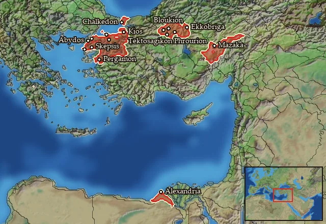 Where Mercenary Galatian Warband can be hired