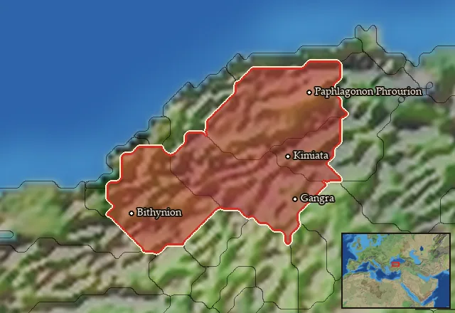 Where Paphlagonian Skirmisher Cavalry can be recruited