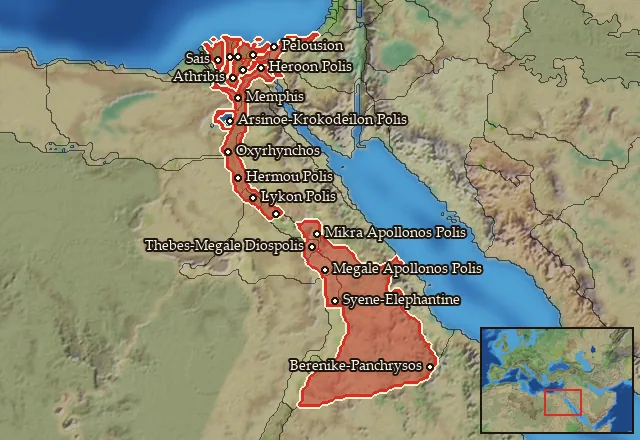 Where Egyptian Longspearmen can be recruited