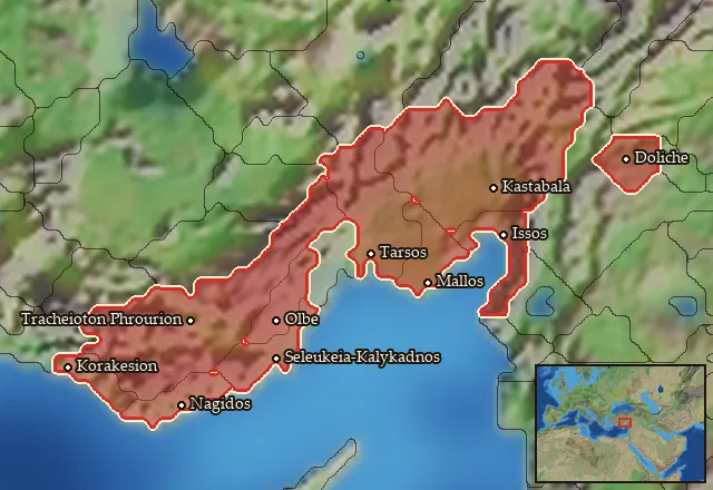 Where Cilician Cavalry can be recruited