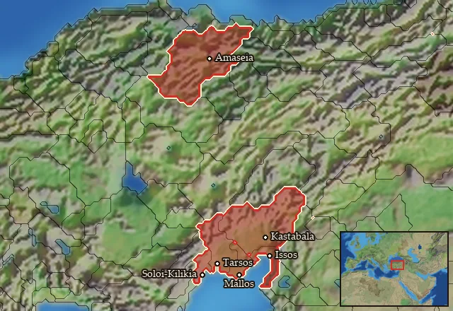 Where Mercenary Cilician Renowned Pirates can be hired