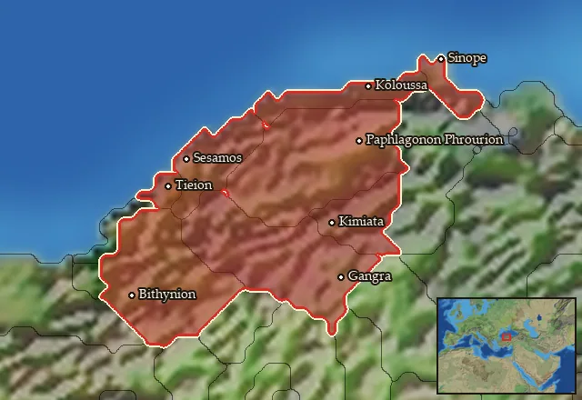 Where Mercenary Paphlagonian Javelinmen can be hired