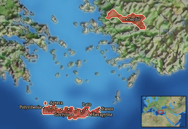 Where Mercenary Cretan Slingers can be hired