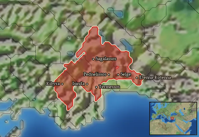 Where Pisidian Thureophoroi can be recruited