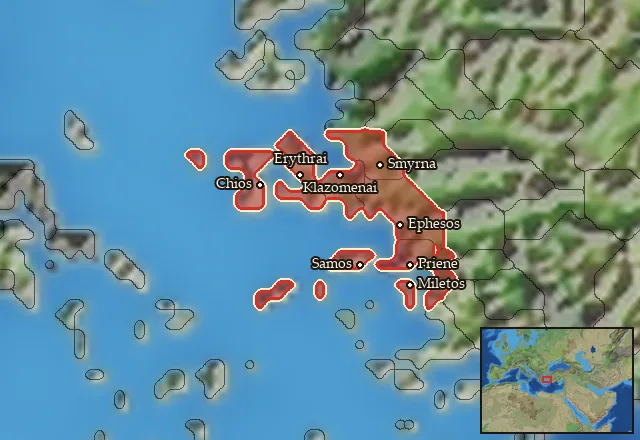 Where Ionian Epibatai can be recruited