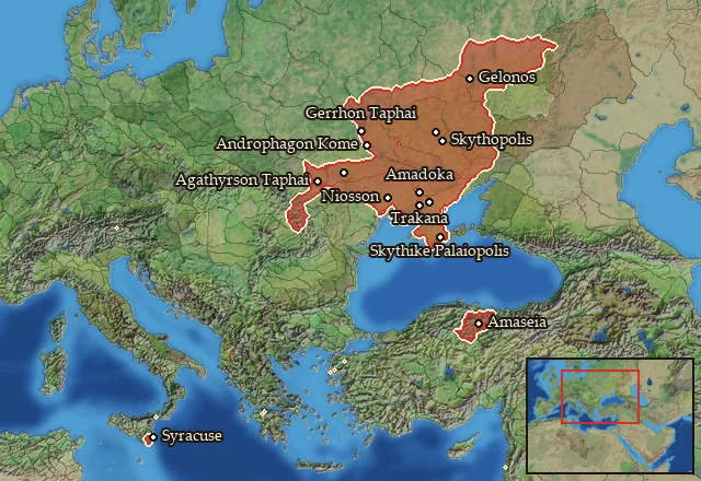 Where Mercenary Scythian Horse Archers can be hired