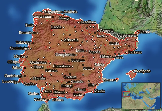 Where Iberian Heavy Infantry can be recruited