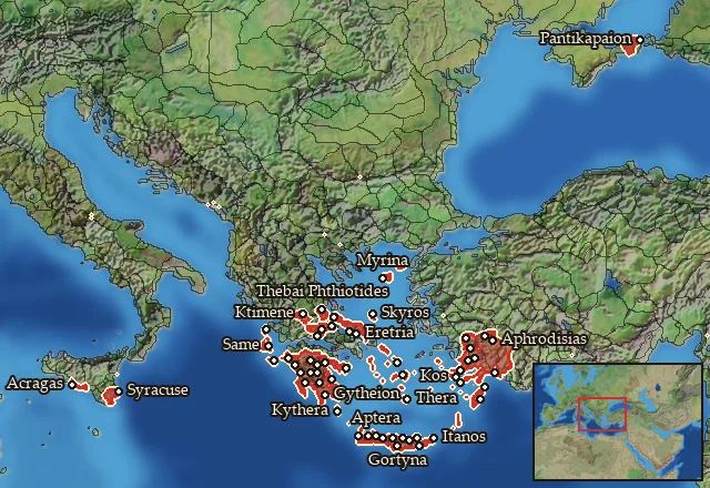 Where Mercenary Peloponnesian Hoplites can be hired