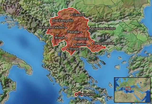 Where Mercenary Dardanian Spearmen can be hired