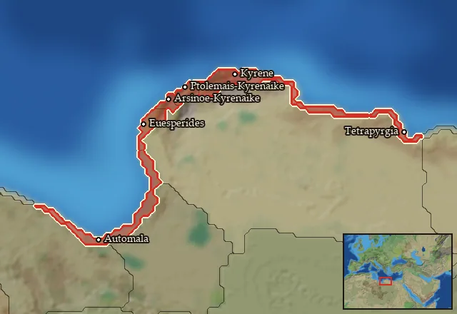 Where Kyrenaian Hoplites can be recruited
