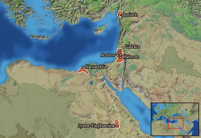 Where Judaean Spearmen can be recruited