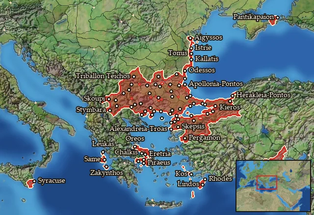 Where Mercenary Thracian Peltasts can be hired