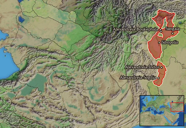 Where Indo-Greek Hoplites can be recruited