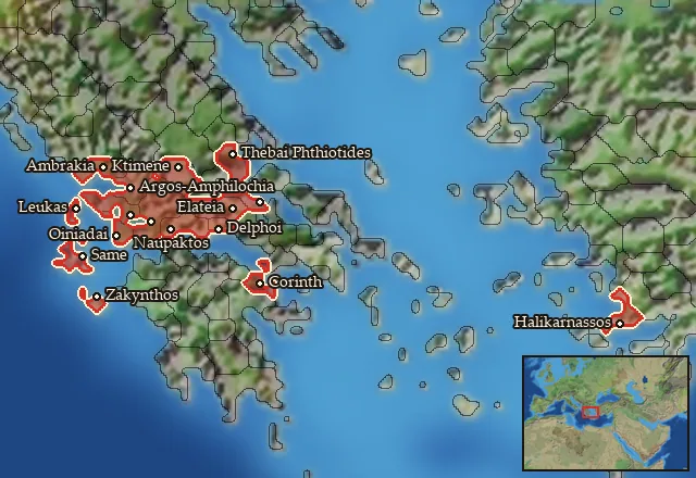 Where Mercenary Aitolian Peltasts can be hired