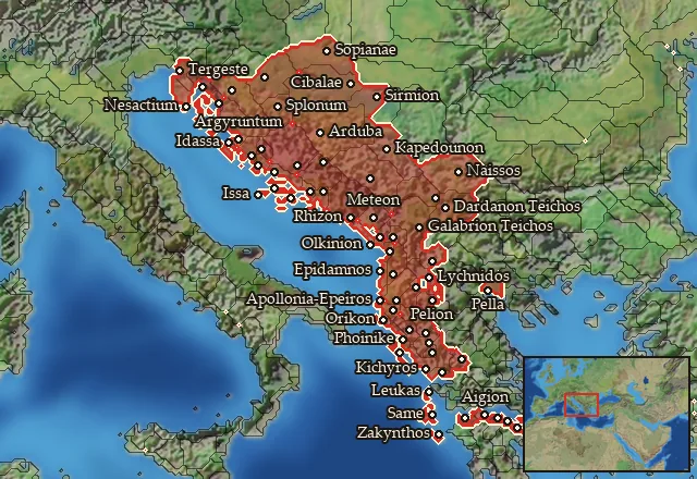 Where Mercenary Southern Illyrian Spearmen can be hired