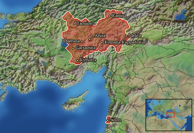 Where Mercenary Cappadocian Cavalry can be hired