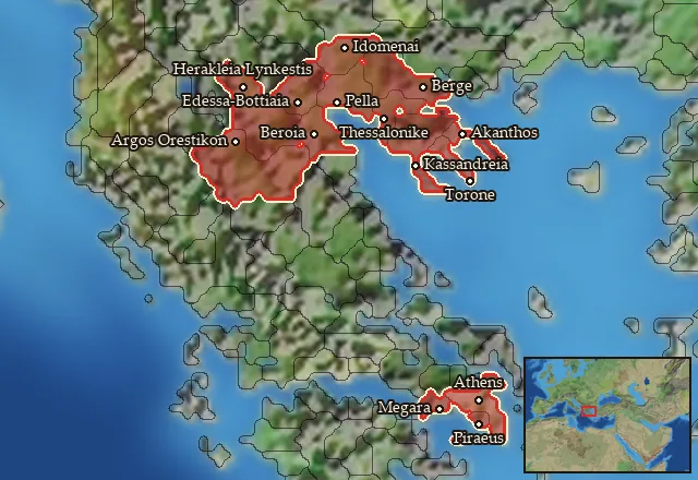 Where Mercenary Thracian Peltasts (Reform) can be hired