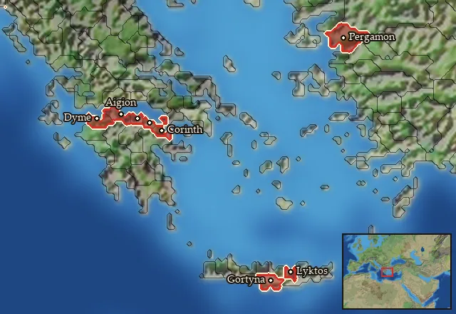 Where Mercenary Achaian Peltasts can be hired