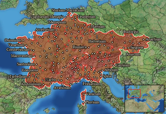 Where Celtic Skirmishers can be recruited