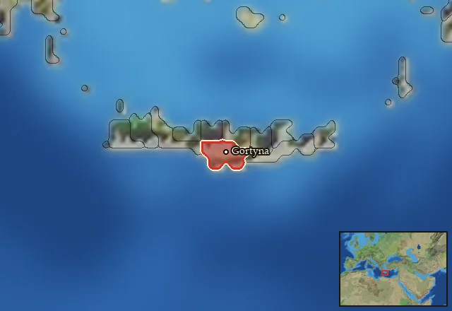 Where Gortynian Hoplites can be recruited