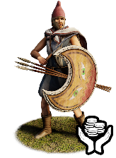 Mercenary Agrianian Infantry info card