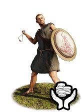 Mercenary Aitolian Slingers info card