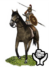Mercenary Caetrati Cavalry info card