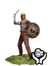 Mercenary Caledonian Swordsmen info card