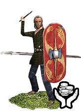 Mercenary Celtic Skirmishers info card