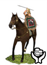 Mercenary Freemen Cavalry info card