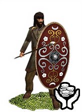 Mercenary Getic Light Infantry info card