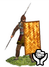 Mercenary Median Spearmen info card