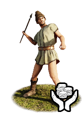 Mercenary Messapian Javelinmen info card