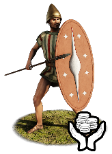 Mercenary Southern Oscan Spearmen info card