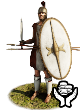 Mercenary Pisidian Thureophoroi info card