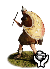 Mercenary Thracian Peltasts info card