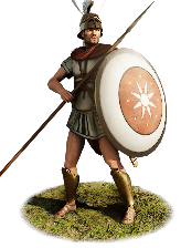 Messapian Hoplite info card