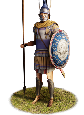 Royal Peltasts (Spearmen) info card