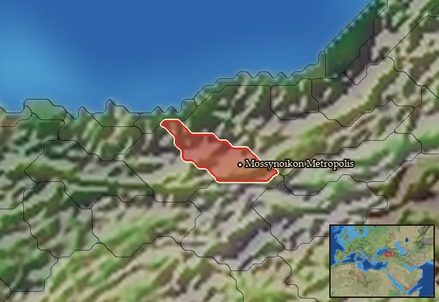 Homeland of Mossynoeci