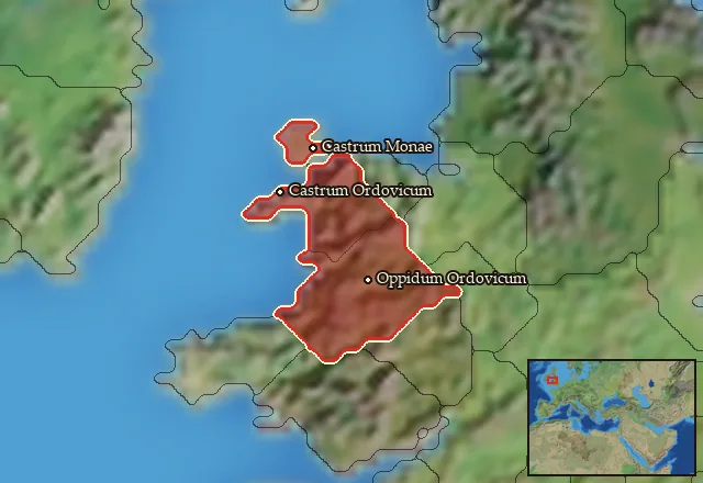 Homeland of Ordovices