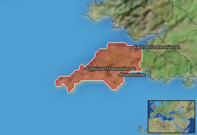 Homeland of Dumnonii