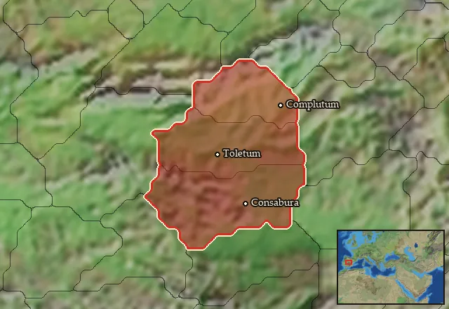 Homeland of Carpetani