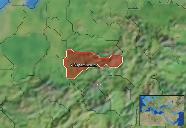Homeland of Sugambri