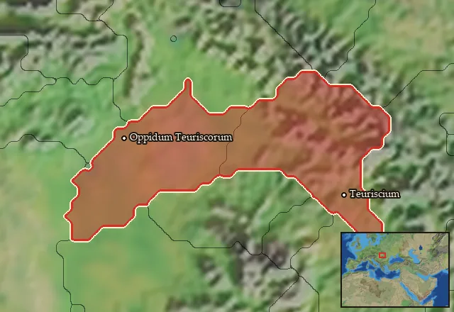 Homeland of Teurisci