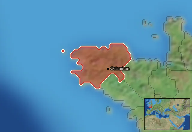 Homeland of Osismii